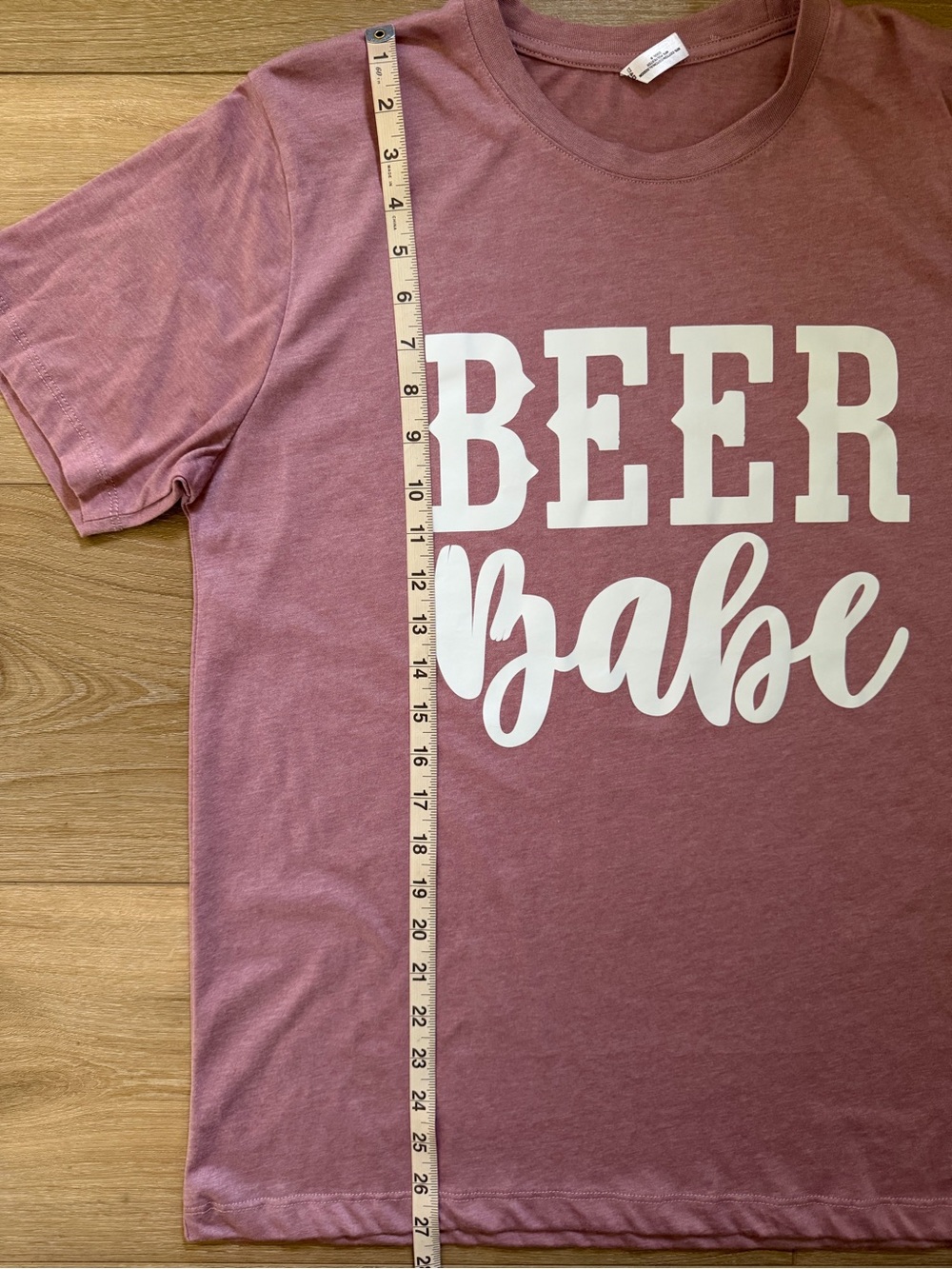 Beer Babe Graphic Tee EUC - Picture 3 of 4